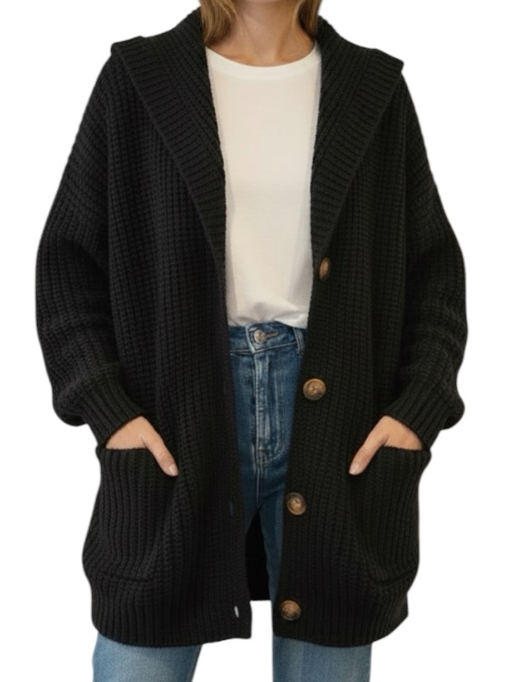 **NWT** entro Oversized Knit Cardigan